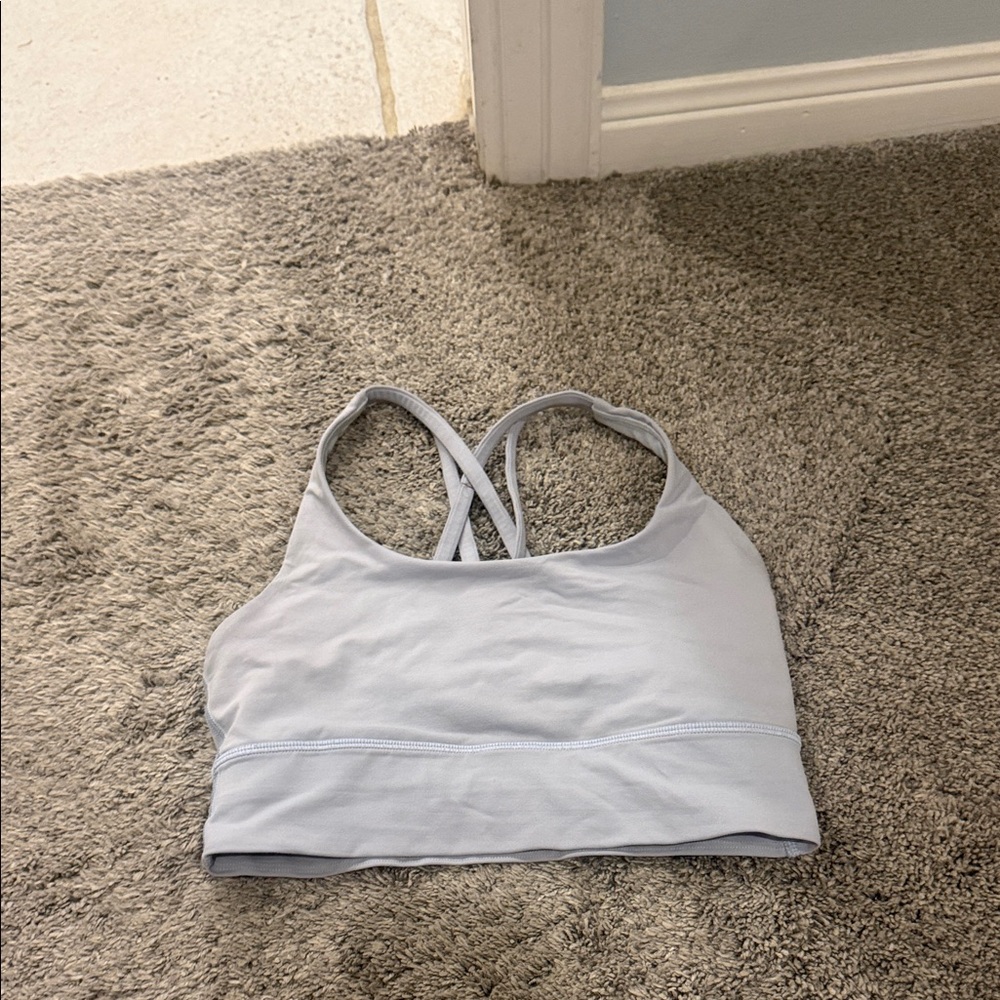 Lululemon Athletica Light Gray Sports Bra